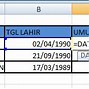 Cara Menghitung Tahun Dan Bulan Di Excel